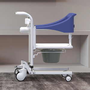 Silla Elevadora Hidráulica para Transferencia de Pacientes, Silla de Baño con Ruedas y Capacidad de 120 kg para Pacientes Discapacitados - Product Image 5
