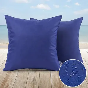 Funda de cojines para muebles de exterior, funda de almohada impermeable de poliéster de alta calidad para silla de exterior