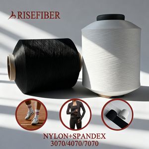 편안한 양말 SCY에 대한 20D/70D 100% 나일론 스판덱스 원사 40/70 원사 수 - Product Image 1