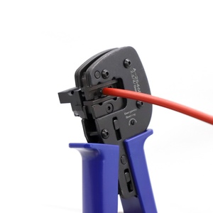 Système d'énergie solaire C4K-A Kit d'outils de pressage et de dénudage de fil de câble de contact en cuivre avec connecteur de dénudeur de sertissage - Product Image 5