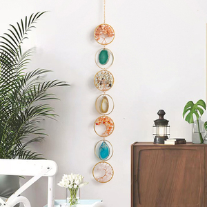 High Quality Small <strong>Raw</strong> <strong>Crystal</strong> Wall Hanging for Healing &amp; Chakra <strong>Wholesale</strong> Small Stone Wall Hanging - Product Image 4