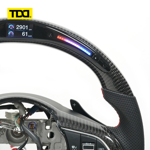 พวงมาลัยคาร์บอนไฟเบอร์แท้ TDD พร้อมไฟ LED สำหรับรถยนต์ซูซูกิ - Product Image 3