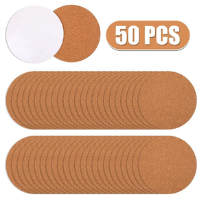 Hojas de tablero de <span class=keywords><strong>corcho</strong></span> autoadhesivas, posavasos de madera con respaldo de <span class=keywords><strong>corcho</strong></span> para uso doméstico de muebles artesanales en maceta pequeña - Product Image 3