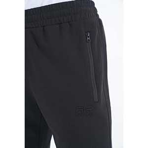 กางเกงลำลองเอวยางยืดสีดำสำหรับผู้ชายแอร์ โจนส์พร้อมกระเป๋าซิป ระบายอากาศได้ดี ขนาดมาตรฐาน - Product Image 1