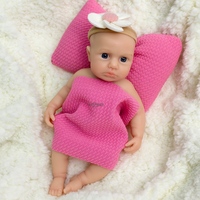Realistische 20cm Mini Twins Reborn Baby puppen Premium Silikon Handmade Lebensechte Eigenschaften Weiche Haut Sicher für Kinder