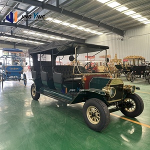 Vehículo Eléctrico Retro Clásico de 8 Plazas, Vehículo de Lujo Vintage para Turismo, <span class=keywords><strong>Alquiler</strong></span> para Bodas y Eventos - Product Image 5