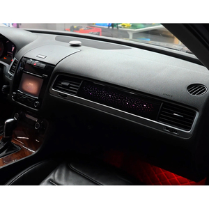 Bande lumineuse LED RGBIC en acrylique pour éclairage d'ambiance intérieur de voiture, lampe néon pour Volkswagen Touareg 2011-2018 - Product Image 4