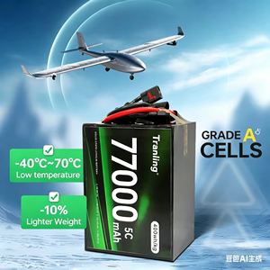 産業用ドローンバッテリー 高電圧 高エネルギー 安定性と耐久性に優れたヘビーデューティー多ロータードローン用バッテリー 77000mAh 80000mAh 6S - Product Image 3