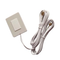 LTE 4GHz 700-2700MHz Kabel Ganda Antena Panel 10dBi SMA Dengan 2 Konektor TS9 Putih Kabel RG174 3 Meter