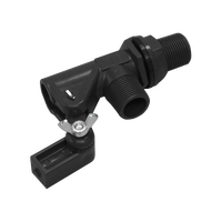 Raccord de réservoir manuel haute performance en PVC/CPVC avec filetage NPT, bride à douille, connexion ANSI TABLE D&E, vanne flottante DN50