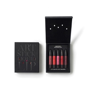 Tùy chỉnh thực hiện tái chế hộp giấy Thời Trang Gấp nam châm Son môi bao bì Make Up Lip Gloss hộp quà tặng với Matt cán - Product Image 1