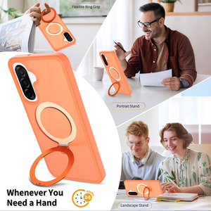 เคสโทรศัพท์กันกระแทกระบบแม่เหล็ก<span class=keywords><strong>ชาร์จ</strong></span>ไร้สายสำหรับ Samsung A17, A57 A26 A16พร้อมขาตั้ง S26 Samsung Ultra - Product Image 3