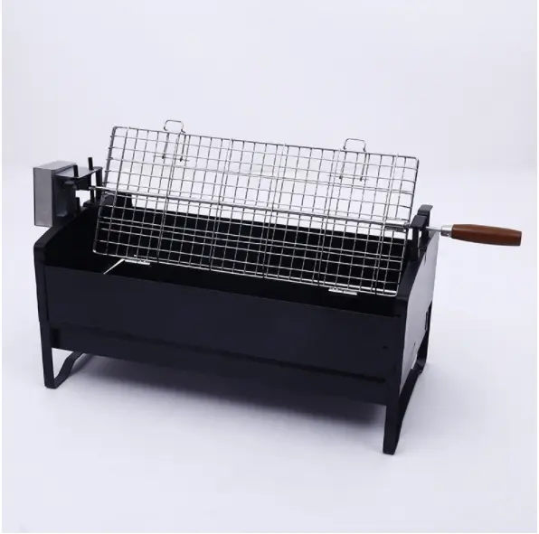 Mini Barbecue Portable pour charbon de bois, ouvert de Table, résistant au fumée