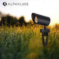 Spot lumineux Led noir à Angle réglable de 13W, Spot lumineux de jardin