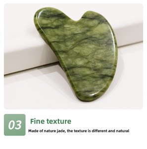 Masseur facial en <span class=keywords><strong>jade</strong></span> Gua Sha |   Kit <span class=keywords><strong>de</strong></span> soin anti-rides en <span class=keywords><strong>pierre</strong></span> <span class=keywords><strong>de</strong></span> <span class=keywords><strong>jade</strong></span> Guasha |   Kit complet pour le visage, le corps et les pieds à usage domestique - Product Image 6