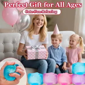 Giocattolo Antistress Nee Doh a Forma di Medusa e Cubo, Morbido Giocattolo Sensoriale per Bambini e Adulti - Product Image 5