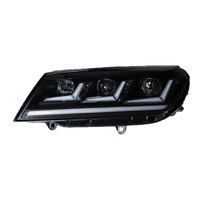 Pour VW Touareg 2016-2018, ensemble de phares LED complets de rechange, feux de jour DRL, clignotants séquentiels, lentille de projecteur, plug and play, paire