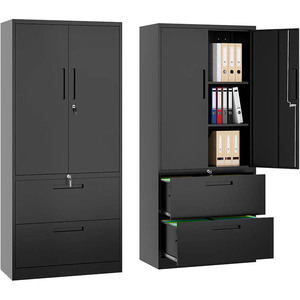 JH-Mech <strong>Metal</strong> Steel <strong>Cabinets</strong> With Lockable Drawers Unique Design Office Steel 2 Doors <strong>Filing</strong> <strong>Cabinet</strong> <strong>Metal</strong> Storage - Product Image 1