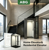 Ascenseur intérieur personnalisé pour maison avec une charge maximale de 400 kg pour un projet de rénovation de villa privée sur mesure