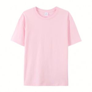 Design Wholesale Men's 100% Cotton T-<b>Shirts</b> Custom Logo Print Long Plain Tee <b>Shirt</b> Custom Logo Print Blank Factory Price US Size - Product Image 5