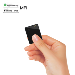 Thiết bị định vị <span class=keywords><strong>GPS</strong></span> siêu nhỏ, siêu mỏng, thông minh, có thể sạc từ tính, tìm thẻ cho ví, tương thích với hệ điều hành iOS - Product Image 1