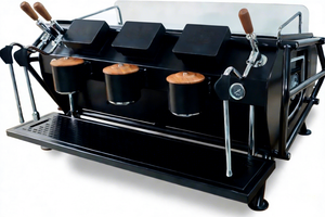 Máquina <span class=keywords><strong>de</strong></span> Espresso <span class=keywords><strong>de</strong></span> Triple Grupo <span class=keywords><strong>de</strong></span> Alta Capacidad con 4 Calderas (3L+12L), Sistema Dual, Control <span class=keywords><strong>de</strong></span> Flujo Estándar y Calidad <span class=keywords><strong>de</strong></span> Café Consistente - Product Image 4