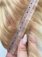 Extensions de cheveux humains Starose Butterfly Weft, trame injectée PU, cuticules brutes alignées, double tirage, micro-perles invisibles, vente en gros