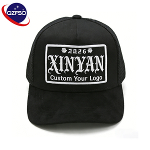 Gorra de Camionero de Verano de Alta Calidad QZFSO, Gorra de Béisbol de Malla con Logotipo Bordado del Fabricante - Product Image 1