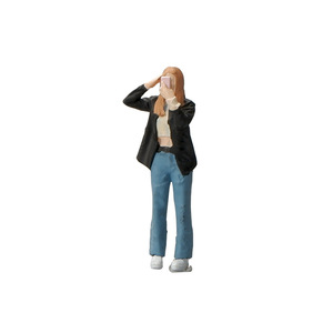 Figuras en Miniatura de Chicas Modernas en Pose de Pie, Serie 1:64, Muñecas de Resina, Adornos, Accesorios para Mesa de Arena y Paisajismo - Product Image 5