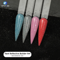 Gel Opale Réfléchissant 1Kg Hema Sans Auto Nivellement Constructeur Esmaltes De Gel Construtor De Unhas Feuille Glitter Gel Builder Extension N