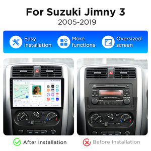 Radio con Navegación Android para Auto Junsun para Suzuki Jimny 3 2005-2019, CarPlay, GPS, Bluetooth, Reproductor Multimedia - Product Image 2