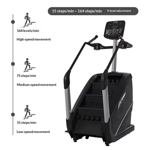 Machine à grimper les escaliers à vitesse réglable pour brûler les graisses, équipement de <span class=keywords><strong>cardio</strong></span> pour la salle de sport - Product Image 3