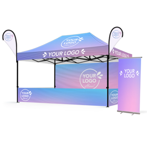 High Quality Commercial Advertising Logo Outdoor Waterproof 100% Polyester Aluminum Trade Show <b>Tent</b> Exhibition Event <b>Tents</b> - Product Image 5