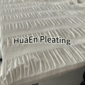 Changzhou HuaEn, nueva máquina para fabricar bufandas, tela textil con volantes, Raffel, ropa plisada, costura, de 1,1 kW Motor, calentador de 7,7 kW - Product Image 2