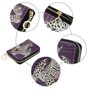 Ladies <b>Small</b> Leather Cute Coin Wallet Braided Bag Custom Print <b>Small</b> Portable Coin <b>Purse</b> - Product Image 3