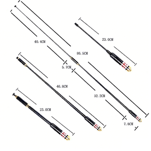 AL-800ส่งสัญญาณระยะไกล144/430MHz, เสาอากาศแบบสองคลื่นยืดหยุ่นสำหรับวิทยุ VHF UHF - Product Image 2
