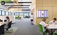 Casiers intelligents commerciaux à 32 portes avec serrure électronique, charge rapide PD 30W pour téléphone portable, construction métallique