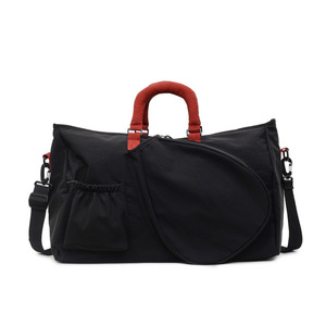 Sac de raquette élégant pour femmes, imperméable, à bandoulière, pour <span class=keywords><strong>badminton</strong></span> et tennis, avec grande capacité et design portable - Product Image 5