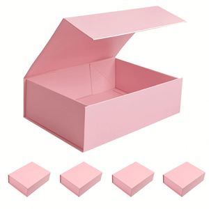 Wholesale Gift <b>Box</b> <b>with</b> <b>Lids</b> for Presents Groomsmen Bridesmaid Proposal <b>Box</b> <b>with</b> Magnetic Closure <b>Small</b> Gift <b>Box</b> for Women Men - Product Image 1