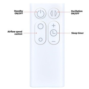 Nouvelle télécommande de remplacement compatible avec le <span class=keywords><strong>ventilateur</strong></span> <span class=keywords><strong>Dyson</strong></span> AM06 AM07 AM08 965824-01 965824-02 couleur blanche - Product Image 3