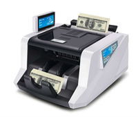 Meilleur détecteur de billets de banque multidevises GR168 (Euro) avec détection UV/MG – Compteuse de billets de qualité bancaire pour un comptage de trésorerie efficace