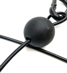 Mạ Kẽm Đen Vinyl Tráng Phòng Tập Thể Dục Dây Cáp Thép Dây Với Nylon Bóng Thay Thế Nylon Ròng Rọc Phòng Tập Thể Dục Cáp - Product Image 2