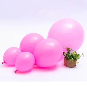 Makron weiße 10 Zoll runde Latex-Ballons Babyparty- und Geburtstagspartyzubehör Werbedekoration für Party