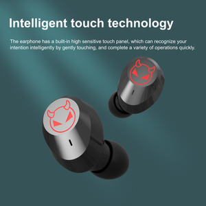 Auriculares intrauditivos M23, Auriculares deportivos impermeables para videojuegos, auriculares inalámbricos TWS Ture con pantalla LED y control táctil - Product Image 5