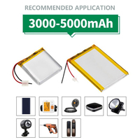 Batterie au lithium polymère 3,7 V pour produits de beauté 1055100 7800 mAh Batterie polymère rechargeable