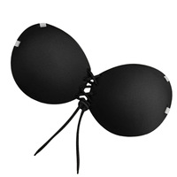 Haute qualité adhésif rond corde ascenseur Push up bandoulière sans bretelles main paume poitrine Silicone adhésif soutien-gorge Pad sous-vêtements