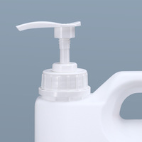 Bouteilles en plastique HDPE de 5 litres, seau de 5 litres, grand bidon carré avec poignée