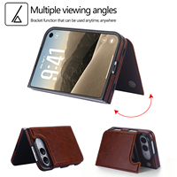 Étui portefeuille en cuir anti-RFID pliable avec support antichoc pour iPhone 18 Duo – Vente en gros