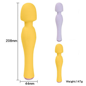 Vibrador <span class=keywords><strong>Sexual</strong></span> Potente a Prueba de Agua, Juguetes Sexuales para Mujer, Estimulador de Punto G, Masajeador de Varita de Silicona, Vibrador de <span class=keywords><strong>Ducha</strong></span>, Venta al por Mayor - Product Image 2