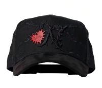 Casquettes Barbas personnalisées à 5 panneaux en daim, casquettes de baseball à visière incurvée noires, originales Yo No Pesco Hats G5, casquettes de baseball G5 de qualité